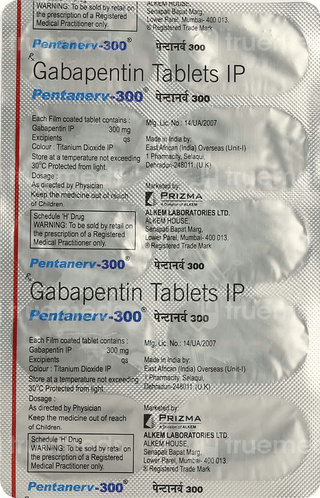Pentanerv Gm 300 Mg/500Mcg Tablet 10